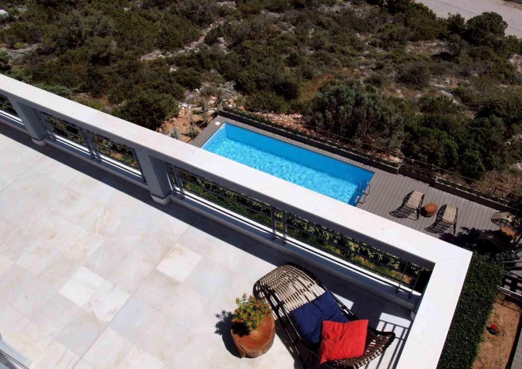 Blue Diamond Villa Schinias Exterior foto